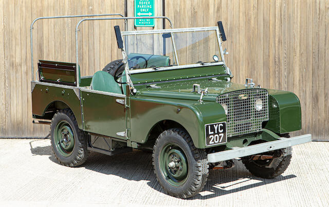 1949 Land Rover Series I 80 Inch, Chassis no. R06103874