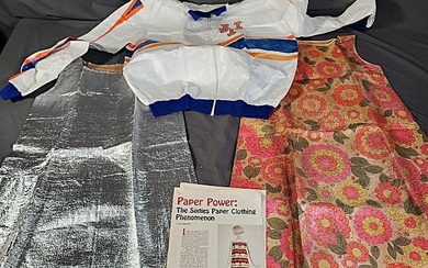 1960s Paper Dress, Jacket, Pants