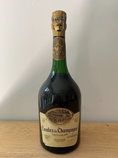 1961 Taittinger Comtes de Champagne - Champagne Brut - 1 Bottle (0.75L)