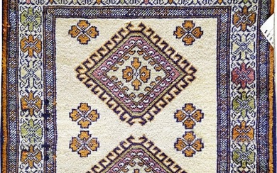 2 x 3 Persian Turkman Bokara Rug