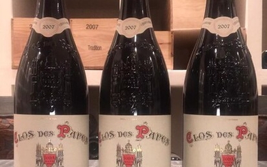 2007 Clos des Papes - Châteauneuf-du-Pape - 3 Bottles (0.75L)