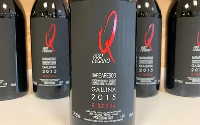 2015 Ugo Lequio "Gallina" - Barbaresco Riserva - 6 Bottles (0.75L)