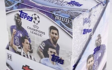 2021/22 TOPPS Finest UEFA Champions League - Sealed Hobby Box