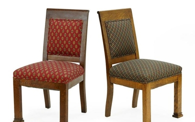 A Set Of Six Dining Chairs.