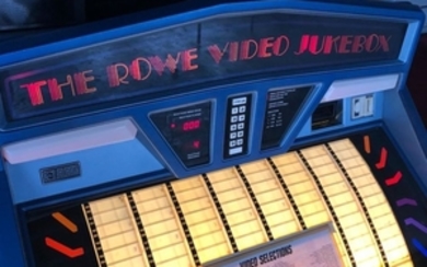 Rowe Ami video jukebox imported from America