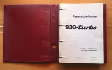 Workshop manual - Porsche 930 Turbo - 1975