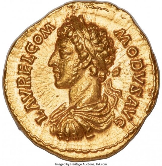 30047: Commodus (AD 177-192). AV aureus (21mm, 7.09 gm