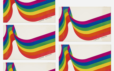 Stephen Frykholm, Herman Miller Rainbow posters, set of five