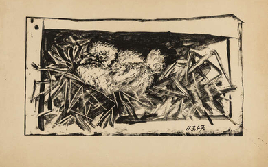Pablo Picasso (1881-1973) Pigeonneau dans son nid (Bloch 427; Mourlot 71)
