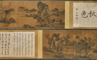 Chinese Handscroll After Huang Gongwang