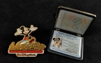 Disney Mickey Mouse Pin Lot Of Two