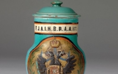 Emperor Francis Joseph I of Austria - a foot-washing jug 1877