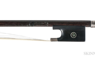 English Silver-mounted Violoncello Bow