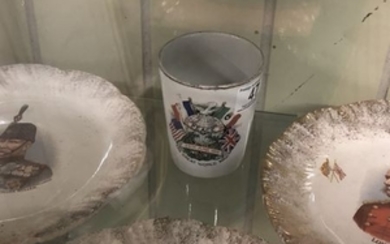 Great war 28th June 1919 beaker mug