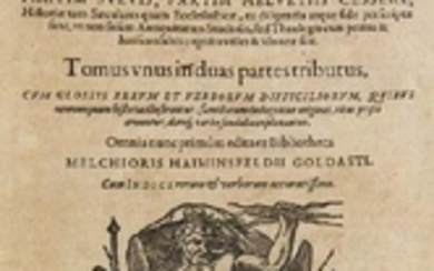 Von Haiminsfeld, M. Goldas Alamannicarum rerum scr…