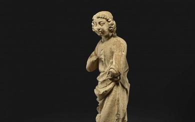 Île-de-France, dernier quart du XIIIe siècle Ange musicien Préemption du Musée du Louvre