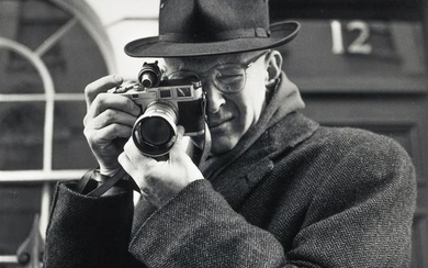 JANE BOWN (1925–2014) Henri Cartier-Bresson with Leica