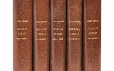 Jules RENARD 1864-1910 Journal inédit : 1887-1910