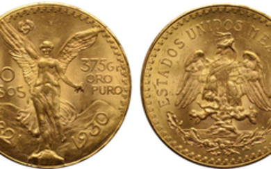 Mexico, Republic, Gold 50 Pesos, 1930
