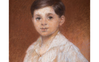 Pierre Carrier-Belleuse (1851-1932) Jeune garçon en chemise, circa...