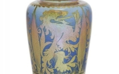 Pilkingtons Lancastrian, a lustre vase by Gordon...