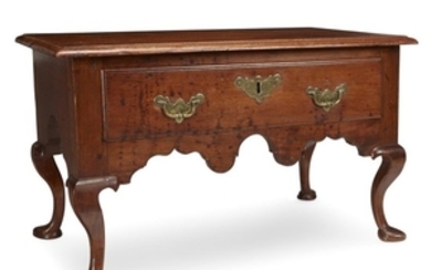 Queen Anne diminutive or child's walnut dressing table Monmouth...