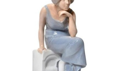 A Royal Copenhagen model of a woman