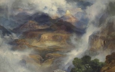 Thomas Moran (1837-1926), Grand Cañon after a Storm (Grand Canyon of Arizona at Sunrise)