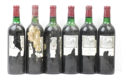 5 bottles of Chateau Haut-Bages-Monpelou Pauillac, BBR bottling, 4...