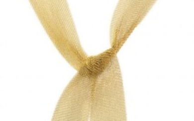 55047: Gold Necklace, Elsa Peretti for Tiffany & Co.