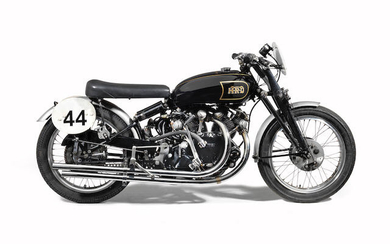 The ex-Hans Stärkle, 2nd example built, 5 owners and history from new, present owner for 50 years, 1949 Vincent 998cc Black Lightning Series-B Frame no. RC3548 Engine no. F10AB/1C/x1648