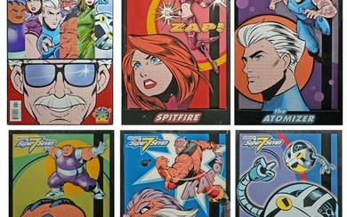 6 Comic Con Displays for Stan Lee's Super Seven