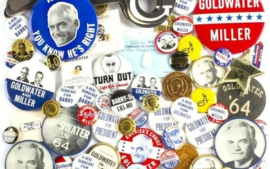 60 Vintage Barry Goldwater Presidential Campaign