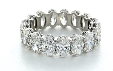 7.30 Tcw Diamonds ring - Ring White gold Diamond (Natural)