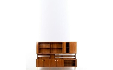 Ico Parisi (1916-1996) Bookcase Wood, wood veneer and