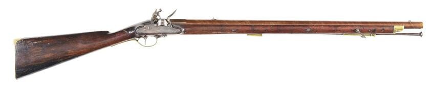 (A) A RARE FLINTLOCK RIFLED CARBINE BY NOCK WITH