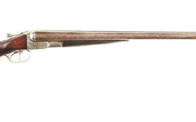 (A) AMERICAN ARMS COMPANY SIDE BY SIDE SHOTGUN.