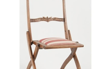 A Child's Folding Lawn Chair