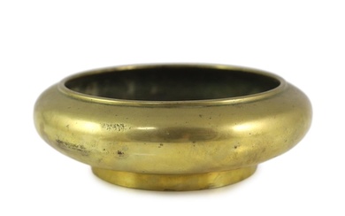 A Chinese bronze censer, gui, archaistic Xuande seal mark, 1...