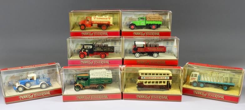 A Collection of Matchbox "Models of Yesteryear" Diecast Models...
