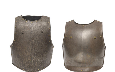 A Continental Shot-Proof Breast- And Back-Plate Of Siege Weight Early...