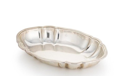 A Danish metalwares silver vegetable dish