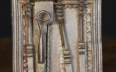 A Decorative Gothic Design Lock Plate...