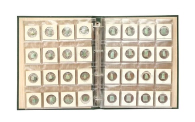 A FOLDER OF EIGHTY CHINESE MINIATURE JADE CARVINGS 袖珍玉雕八十件