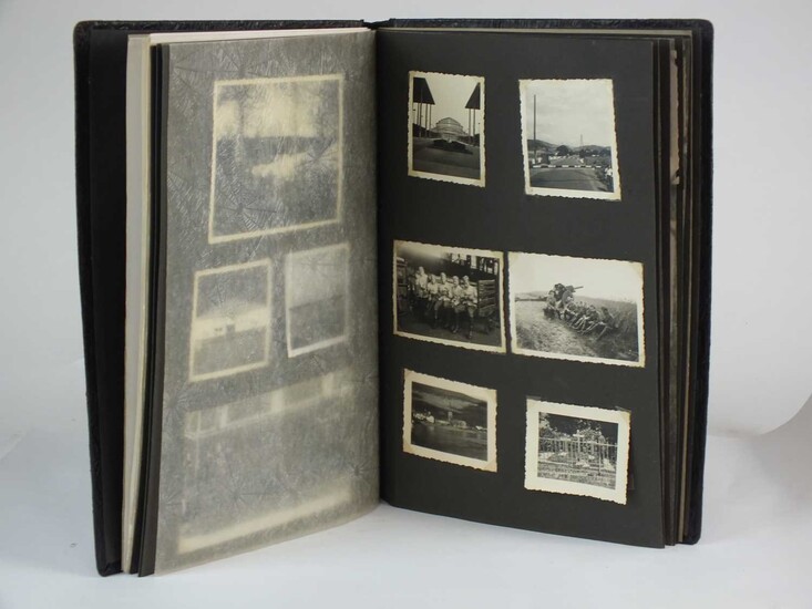 A German Second World War photograph album compiled by a member of Artillerie-Regiment 17