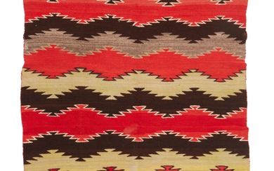 A Navajo transitional blanket