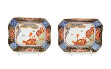 A Pair of Japanese Porcelain Platters