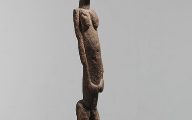 A large and important Dogon Hermaphrodite Figure.
