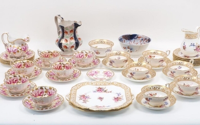 A part tea set by Cammersley & Co. to include...