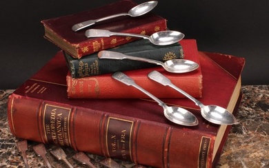 A set of twelve Victorian silver teaspoons, The Portland Co ...